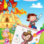 Coloring Book princess app