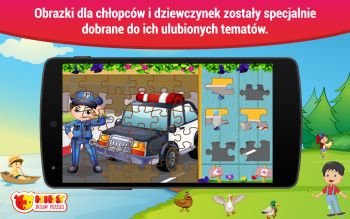 Darmowe puzzle dzieci Android